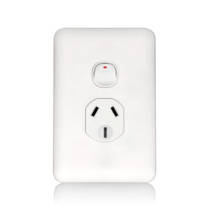 Transco Power Point Single 10a Vertical Wafer P1VW