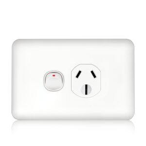 Transco Power Point Single 15a Slim Wafer P1W15