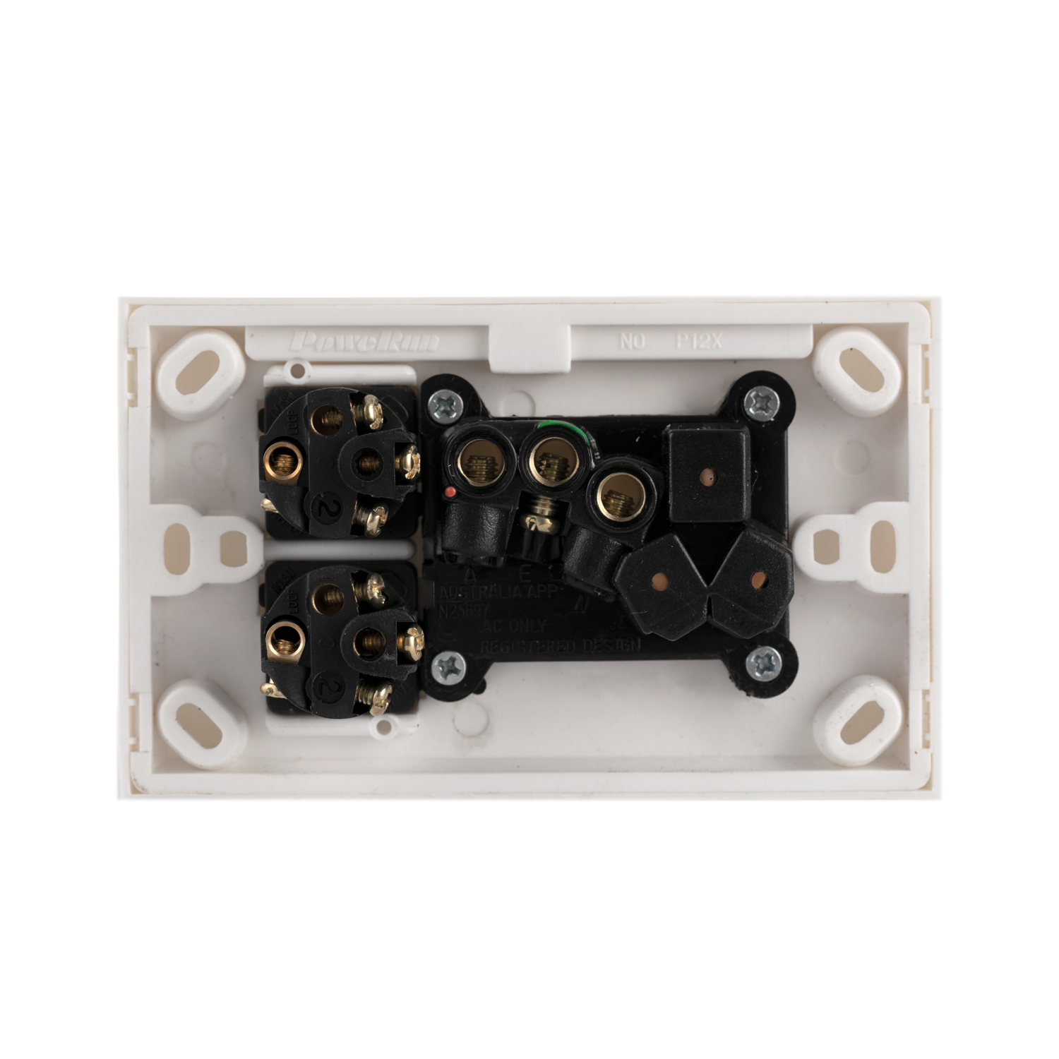 Transco Power Point Single 2 Extra Switch P1XX