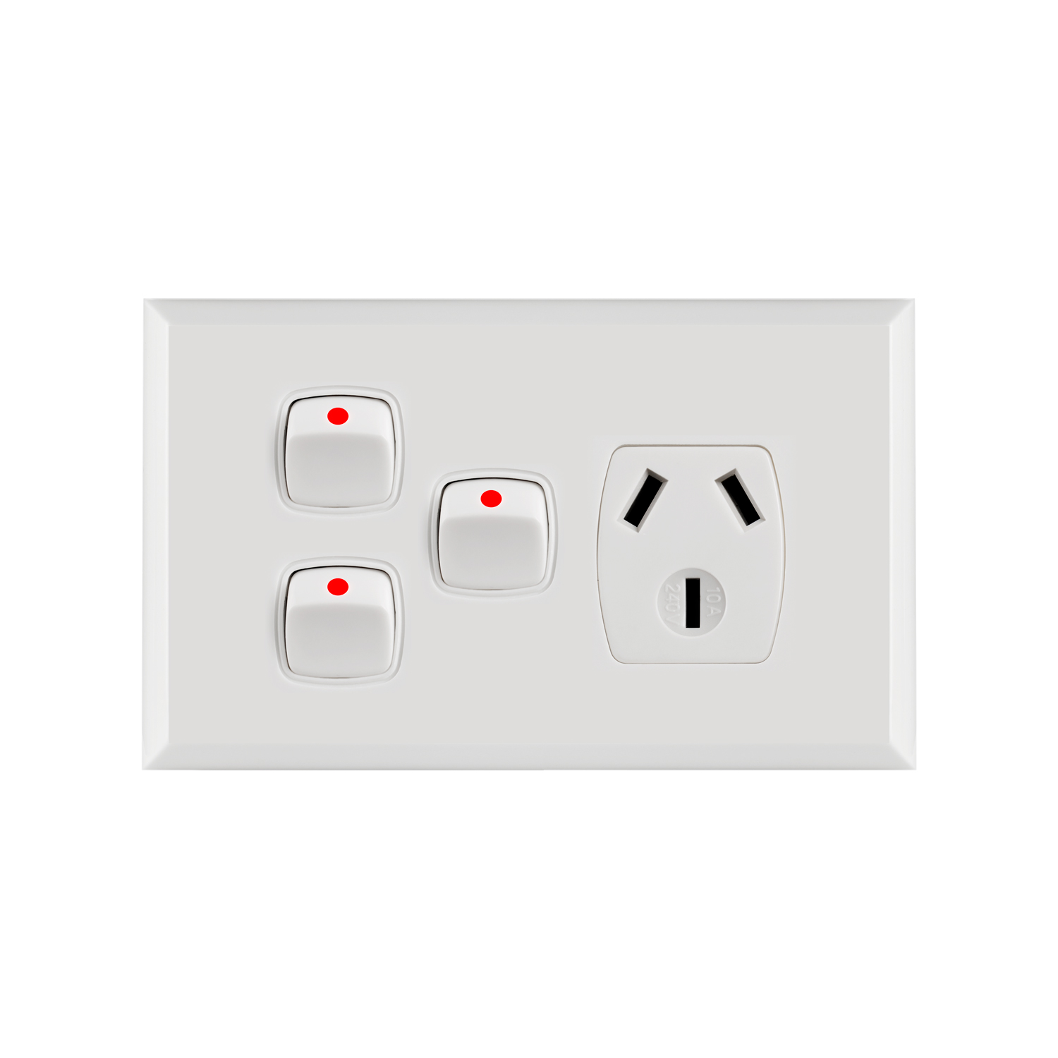 Transco Power Point Single 2 Extra Switch P1XX