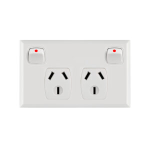 Transco Power Point Double 10a Powerclip P2