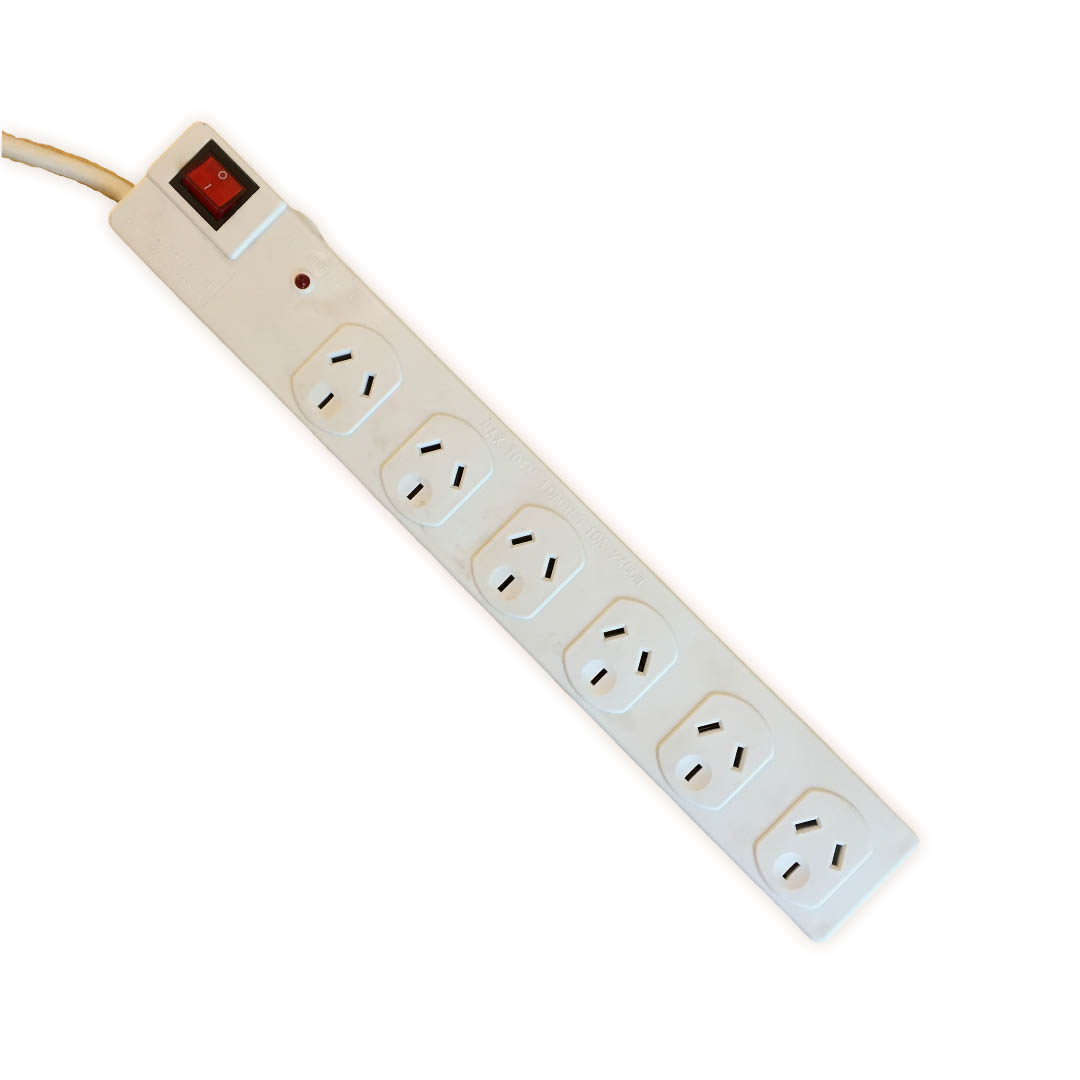 Transco Powerboard 6 Outlet with Surge Protection PB6SP