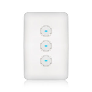 Transco Switch 3 Gang 10a Slim Elite S3E