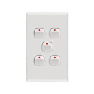 Transco Switch 5 Gang 10a S5