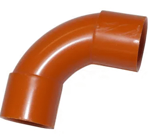 TRIPAC FITTING SOLID ELBOW PVC 25MM ORANGE (20/each) SEO25-P