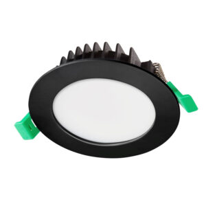 Martec Blitz II 10w Tricolour LED Downlight Matt Black TLBD34510MD