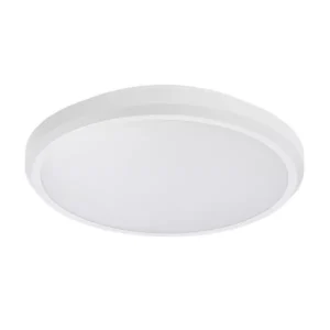 Martec Eclipse II LED Oyster Light 15w Tricolour White Dimmable TLEO34515WD