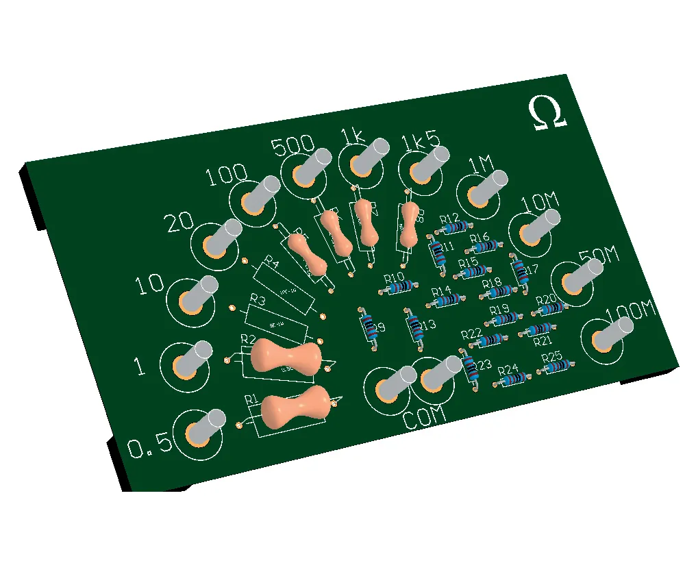 CABAC Resistor PCB (1/each) TR-PCB