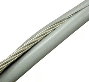 CABAC Stay Guard 2.5mt x 30mm ID split White (1/each) VPSG2.5SW