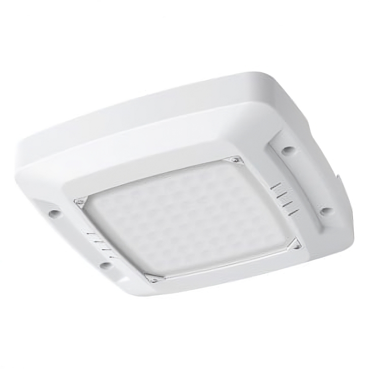 TRADESAVE LED Multi Wattage Canopy Light 36-120W Frosted Glass (1/each)