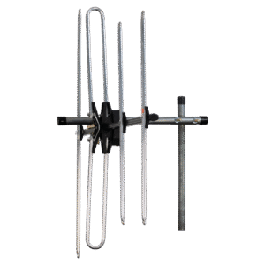 Digitek LTE Series 4 Element Metropolitan Premium YAGI VHF Antenna with Vertical Standoff Bracket 01DV304LW