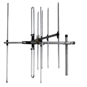 Digitek LTE Series 7 Element Metropolitan Premium YAGI VHF Antenna with Vertical Standoff Bracket 01DV307LW