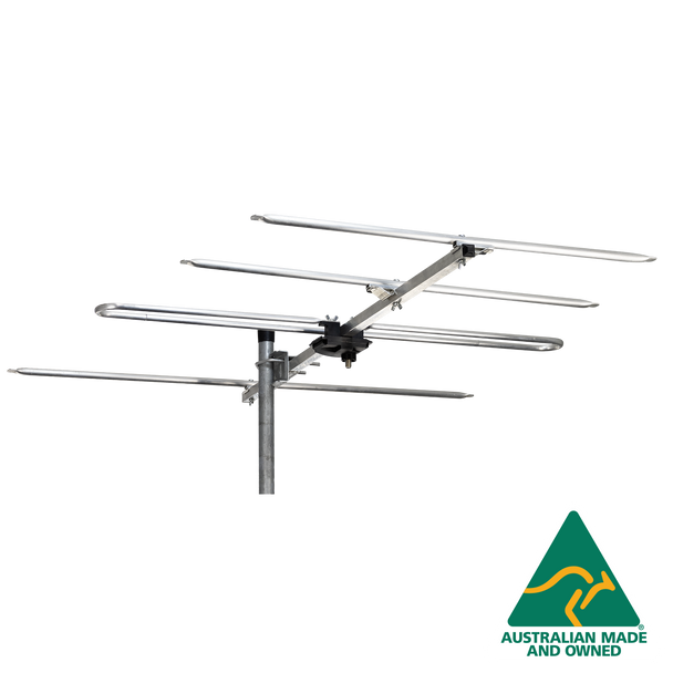 Hills Antenna 01DY4A-4G VHF 4 Element Yagi Antenna 01DY4A-4G
