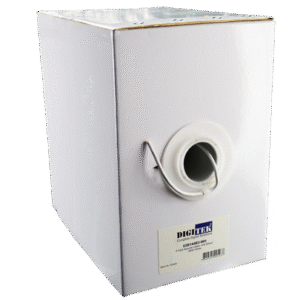 Digitek 4 Core 14 Stand/0.20mm Securty Cable 300M Box - White 03B144B3-WH