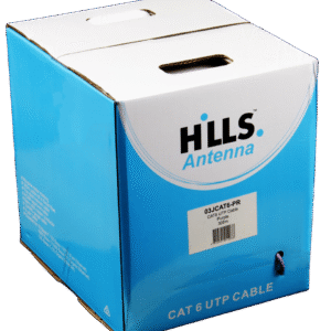 Hills Antenna 4 Pair CAT6 UTP LAN Cable 305M Box - Purple 03JCAT6-PR