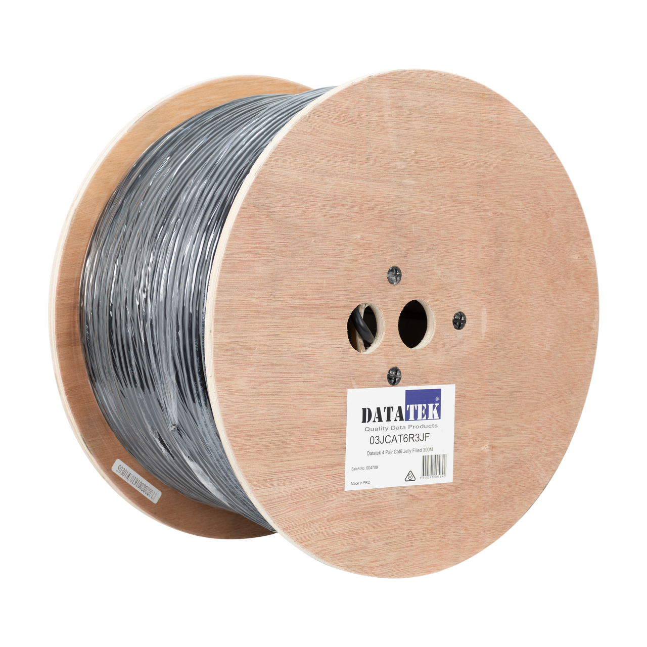 Datatek 4 Pair CAT6 Jelly Filled Data Cable 300m Reel 03JCAT6R3JF