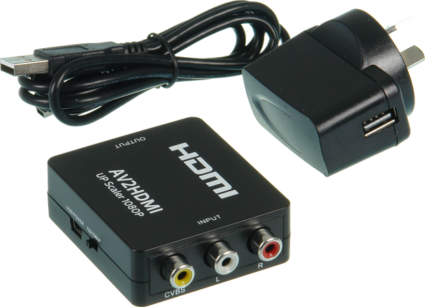 ProquipDigital Mini Composite to HDMI Converter 17HAV2HDMI