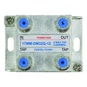 MATCHMASTER 2 WAY 12DB HIGH ISOLATION TAP FOR MATV, TDT AND SAT : 17MM-DM32Q-12
