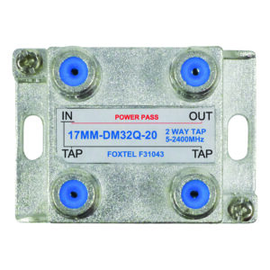 MATCHMASTER 2 WAY 12DB HIGH ISOLATION TAP FOR MATV, TDT AND SAT : 17MM-DM32Q-20