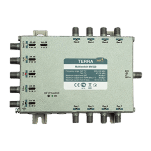 MATCHMASTER M/SWITCH 5 INPUT 8 OUT TERRA : 21MM-MV508