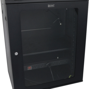 Datatek 15U 450mm Deep Wall Mount Data Cabinet - FPS Series 24B15RW64FPS