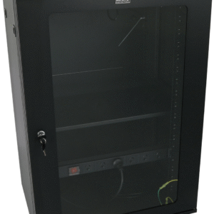 Datatek 18U 450mm Deep Wall Mount Data Cabinet - FPS Series 24B18RW64FPS
