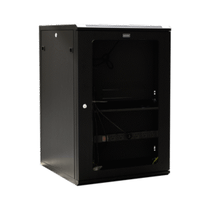Datatek 18U 600mm Deep Wall Mount Data Cabinet - FPS Series 24B18RW66FPS