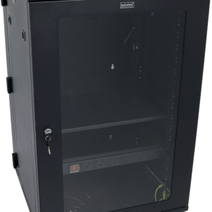 Datatek 18U 600mm Swing Frame Wall Mount Data Cabinet - SFPS Series 24B18RWS66FPS