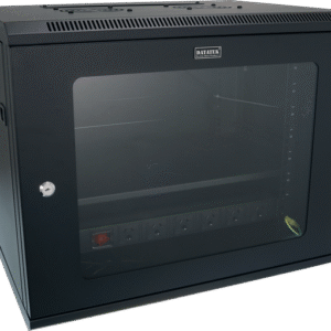 Datatek 9U 450mm Deep Wall Mount Data Cabinet - FPS Series 24B9RW64FPS