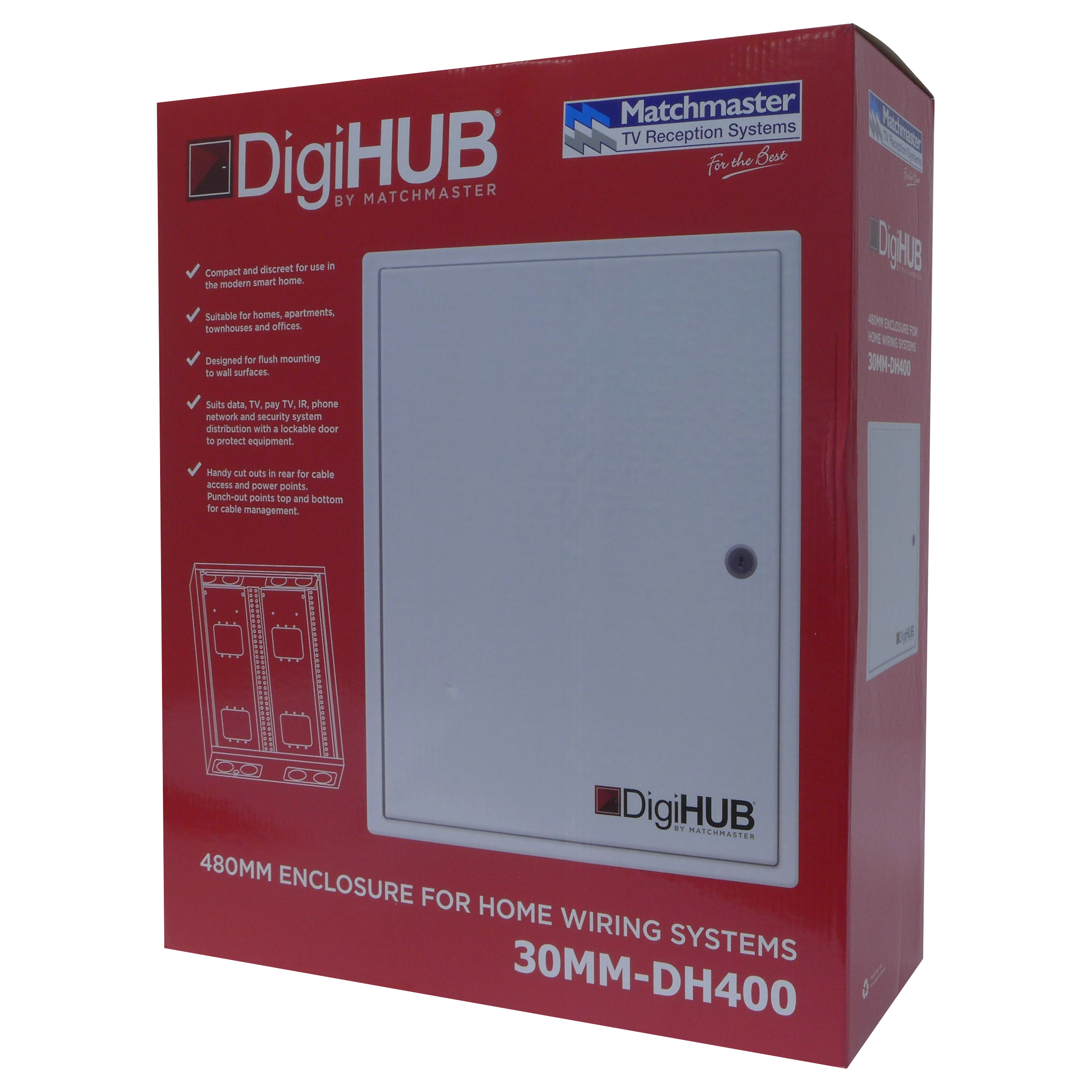 MATCHMASTER MULTISWITCH DIGIMATCH-3 IN, 8 OUT : 21MM-SMS38