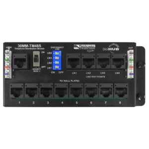 MATCHMASTER TELEPHONE MODULE FOR DIGIHUB RJ45 : 30MM-TM48S