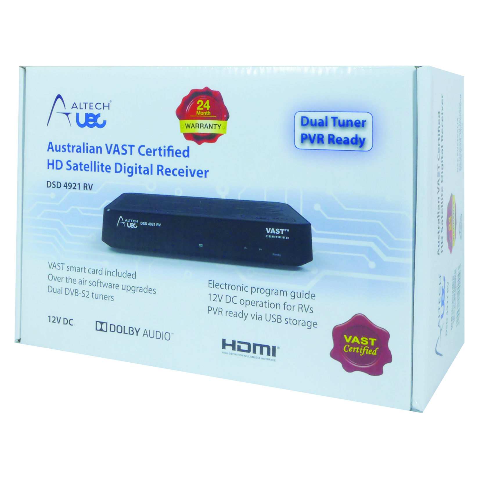 MATCHMASTER VAST Certified HD Dual Channel Recorder 33MM-DCR-UEC