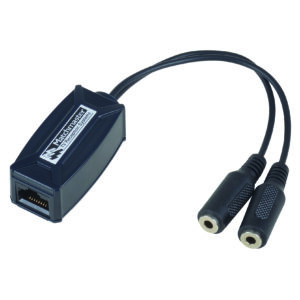 MATCHMASTER IR ADAPTOR RJ45 - 2 X 3.5MM : 34MM-IRMJ