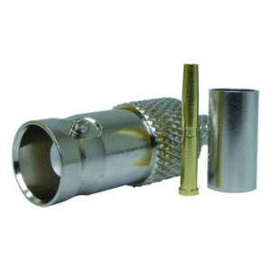 MATCHMASTER BNC SOCKET RG58 LL195 CRIMP : 56MM-BNC58F