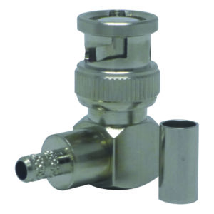 MATCHMASTER BNC PLUG RG58 LL195 RIGHT ANGLED CRIMP : 56MM-BNC58L