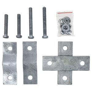 MATCHMASTER BASE STATION ANTENNA MOUNT RIGHT ANGLED GALVANISED : 56MM-BSAM1