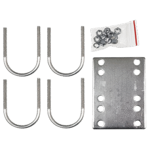 MATCHMASTER BASE STATION ANTENNA MOUNT UNIVERSAL S/S : 56MM-BSAM2