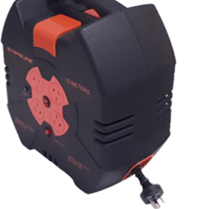 HIlls Antenna 15M Auto Retracting Heavy Duty Power Lead - 4 Outlet 09HPRSD-AUTO-1.0MM/15.0M