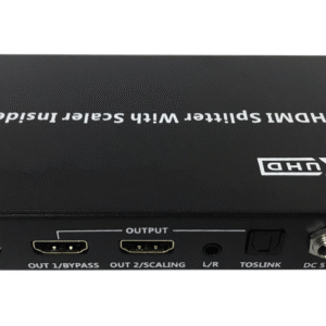 ProquipDigital 1 in 2 Out HDMI Splitter with Upscaling to 4K @ 60Hz 17HSCSP12