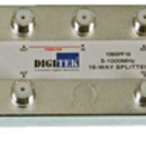 : Digitek 16 Way 5-1000MHz F Type Splitter - 1 Leg Power Pass 10BSPF16