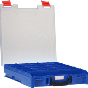 Storagetek Case Small PC Clear Lid-Blue 33STSC-BL
