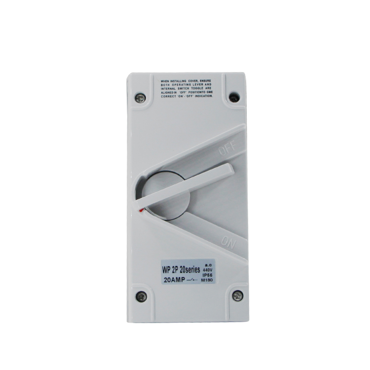 AVOL AVOL Double Pole Isolator Switch | 35A IP66 ISM100