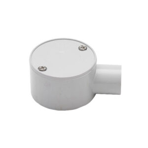 AVOL 20mm Grey 1-way Junction Box CNA120