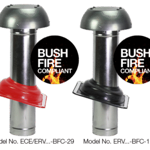 Fantech Ezifit Thru Roof with Bushfire Compliance ERV200-BFC-29