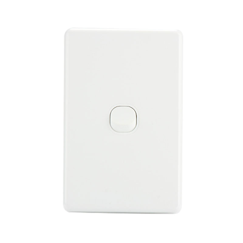 AVOL Light Switch 1 Gang - White ESW130