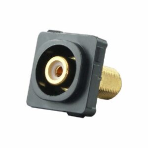 Connected Switchgear RCA Mechanism Recessed White ID - Black CS-MRCARWB