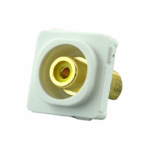 Connected Switchgear RCA Mechanism Recessed Yellow ID - White CS-MRCARY