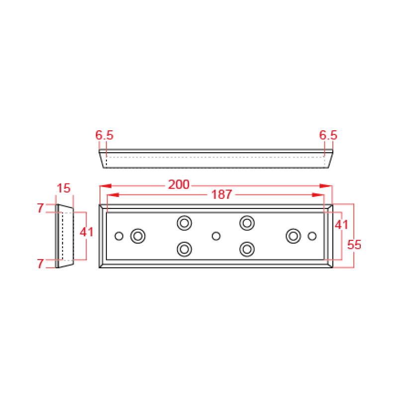 Watchguard L Angle Bracket MAGLOC-LB200