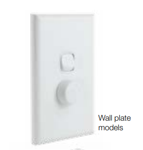 Fantech Variable Speed Rotary Fan Controller White VA2.0