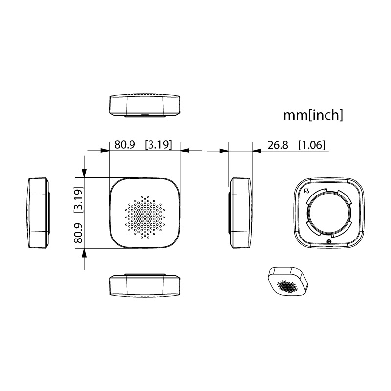 Watchguard Watchguard Wireless Door & Window Detector ALM-D1-RSW